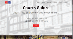 Desktop Screenshot of courtsgalore.com