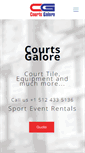 Mobile Screenshot of courtsgalore.com